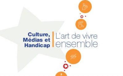 Retrouvez le colloque, Culture, Médias et Handicap : L’art de vivre ensemble, en livret accessible !